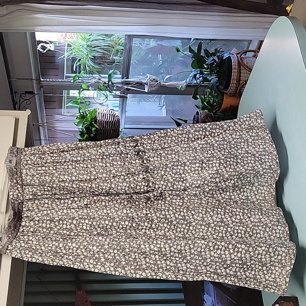 Made in India floral cotton skirt